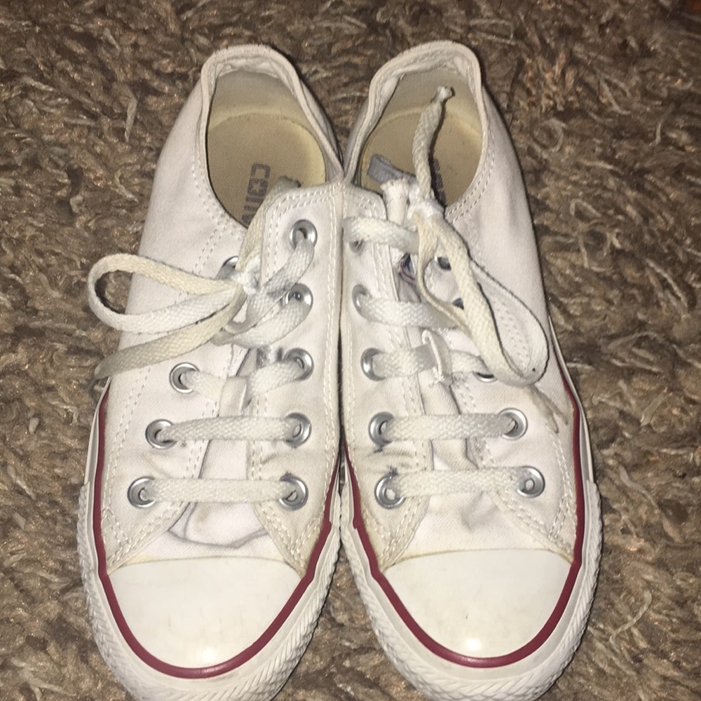 🍦 White converse all stars